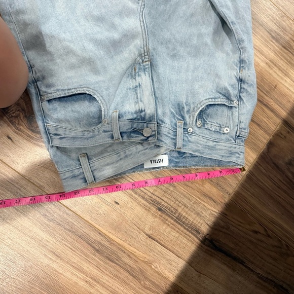 PISTOLA Bobbie Crossover Wide Leg Jeans Rennie - Picture 7 of 9